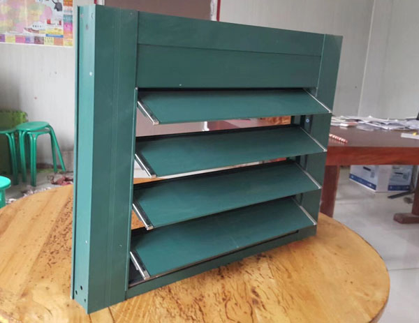 出風(fēng)口外墻裝飾百葉窗